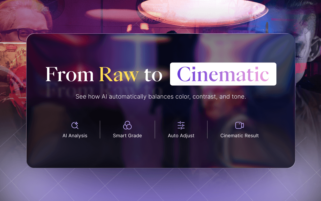 How AI Color Grading Works in Video Editing