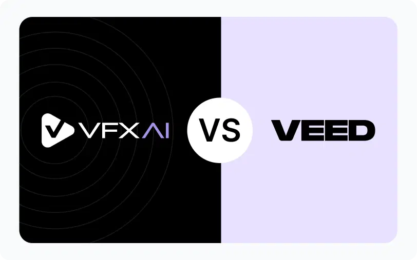 VFXAI.com vs VEED.io comparison