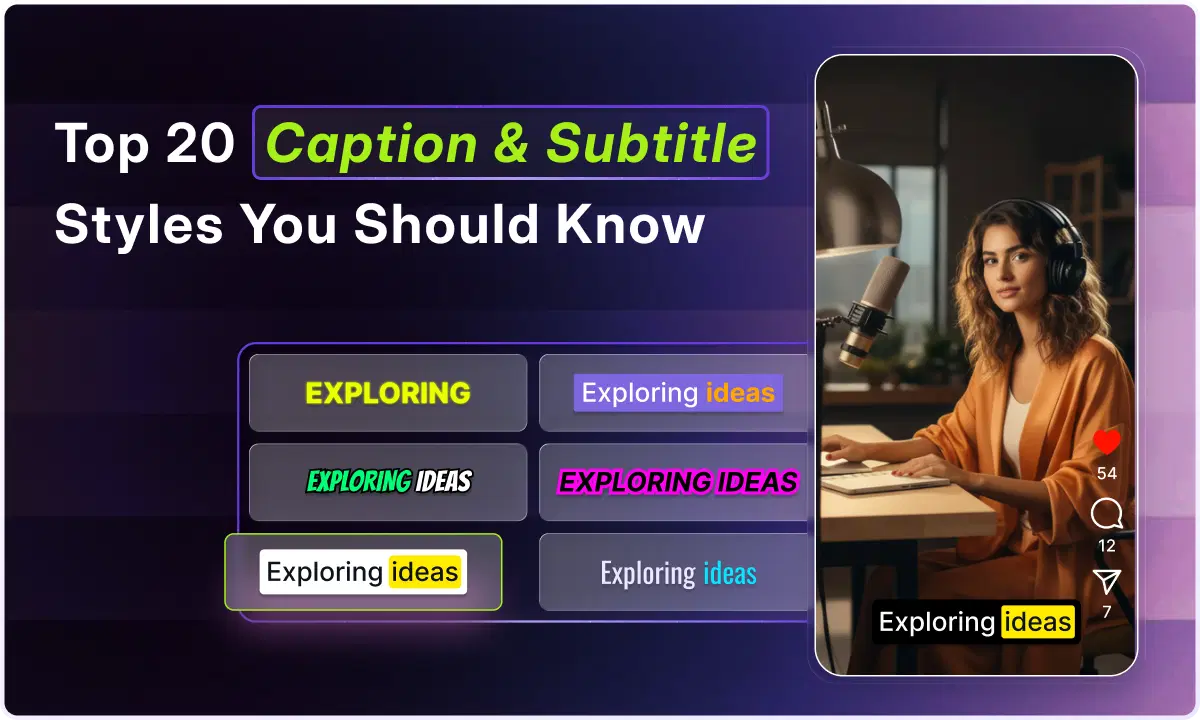 Why Use VFX AI for Animated Captions