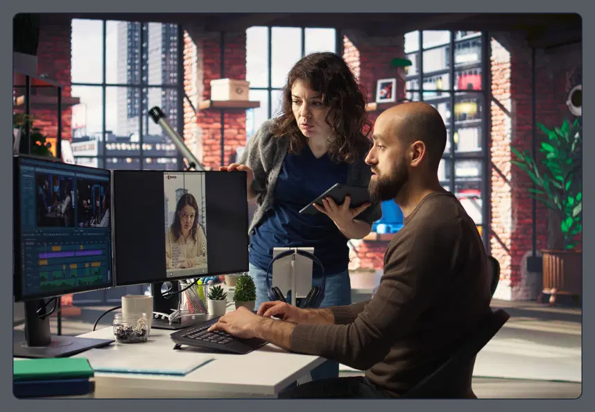 Per-workspace brand kits