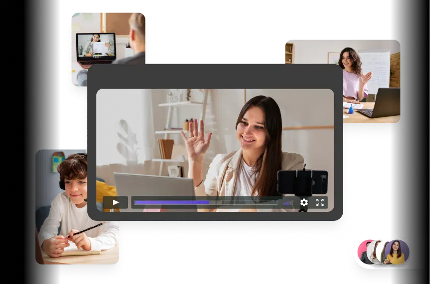 Vertical video clips optimized for social media platforms like Shorts, Reels, TikTok, and LinkedIn