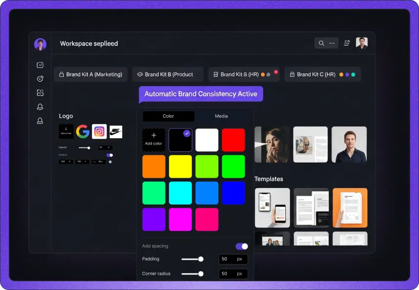 Brand Kit Per Workspace
