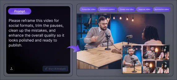 Edit with simple prompts