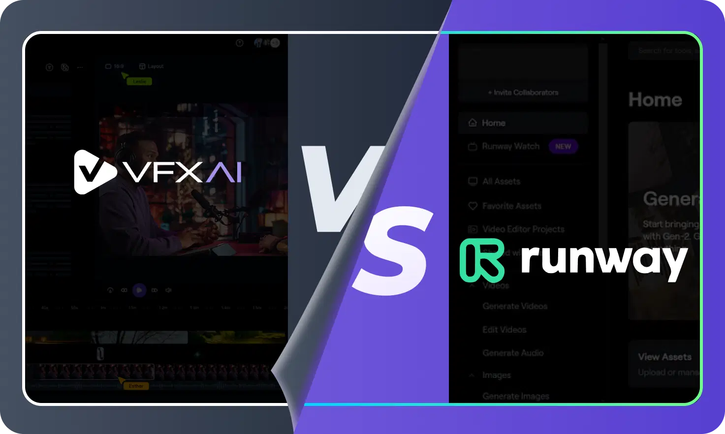 VFX AI vs Runway comparison