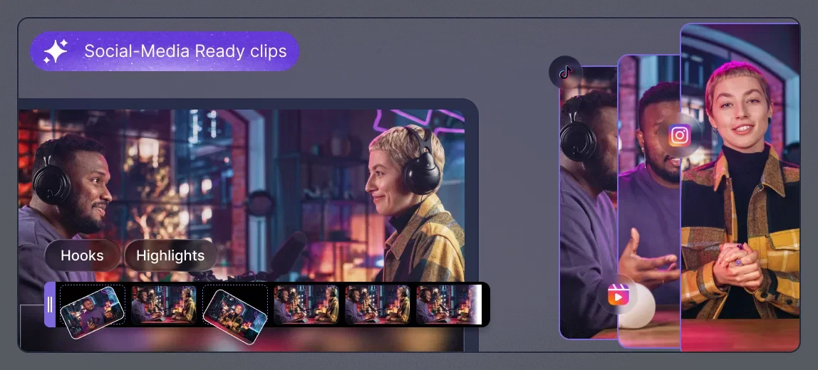 Auto-Clipping engine interface