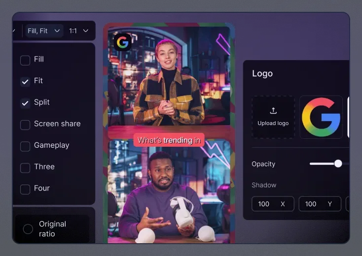 Brand templates interface