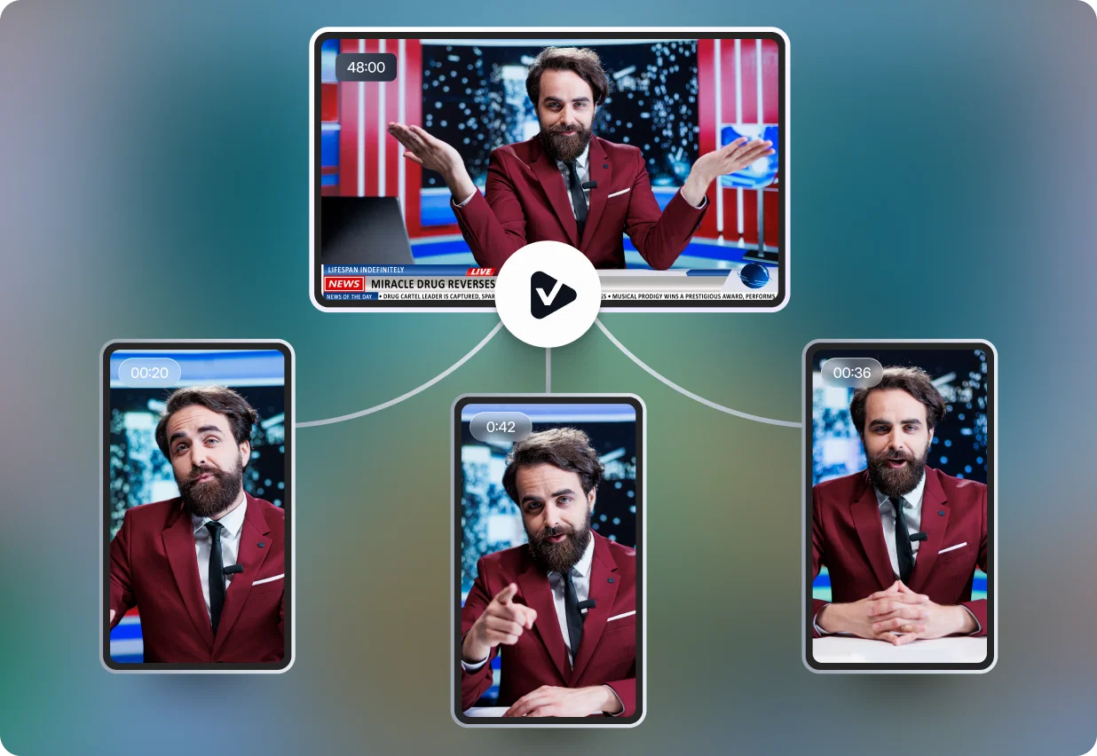 AI video repurposing for broadcasters