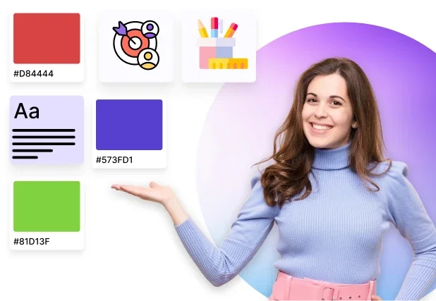 Maintain brand consistency at scale interface