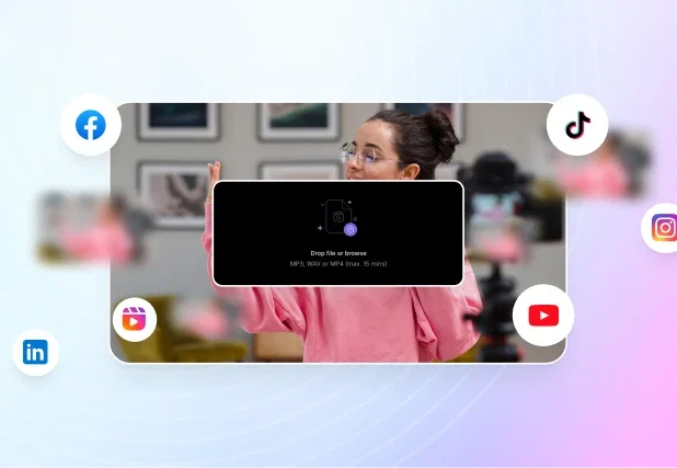 Turn recordings into campaign content interface