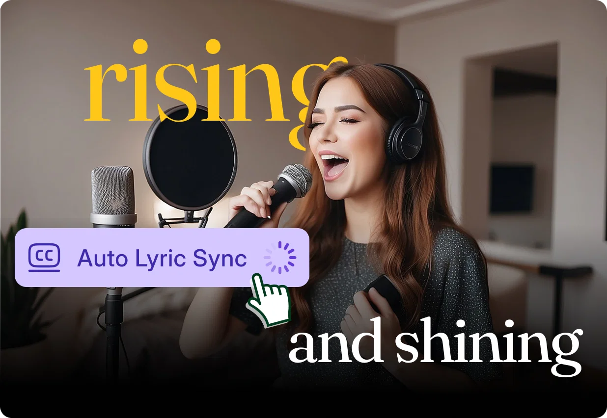 Lyric video automation