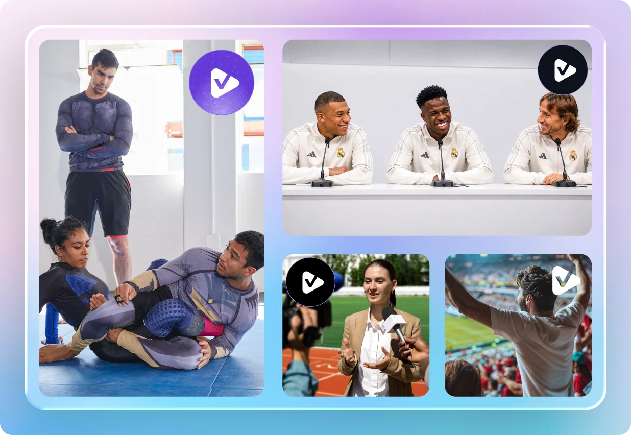 Athlete and team content creation