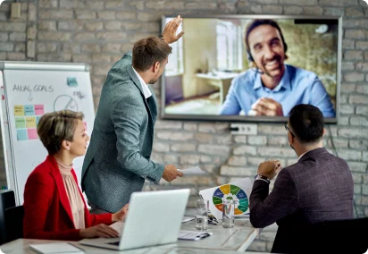 meetings, reviews & all-hands