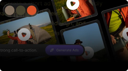 Turn ideas into ads card