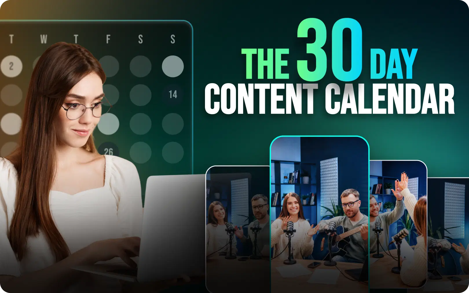 The 30-Day Content Calendar: How to Publish Clips Daily Using AI