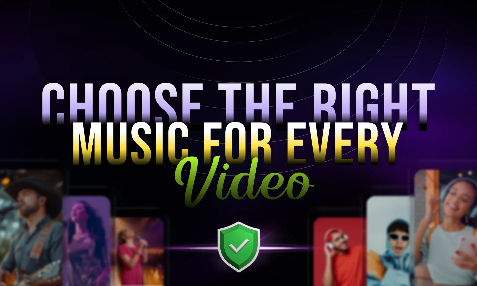 Choose the right background music for every video