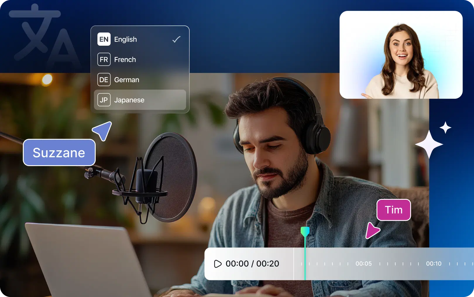 AI video editor for small businesses — professional marketing videos in minutes