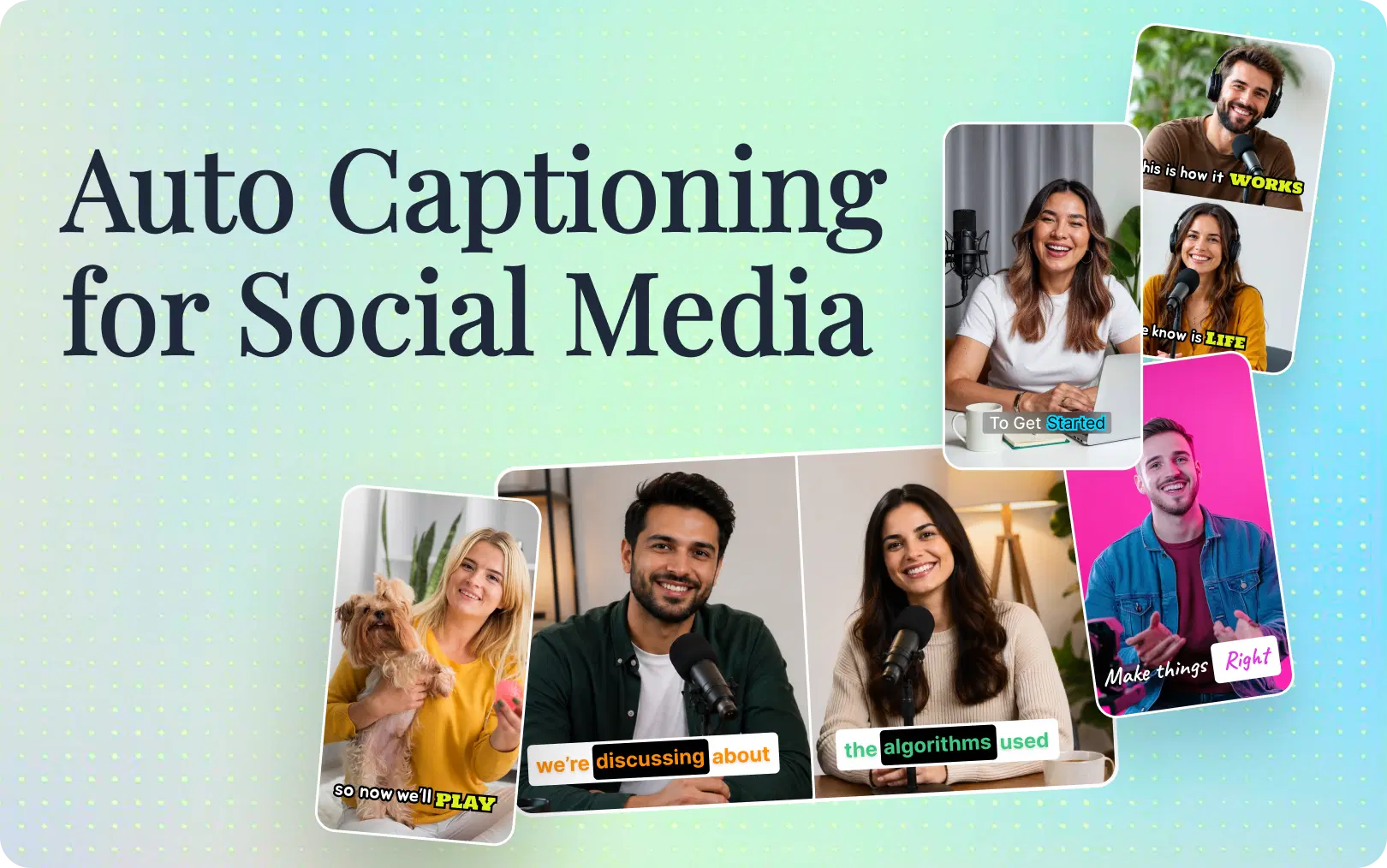 Auto captioning for social media — AI caption generator boosting silent-viewing engagement