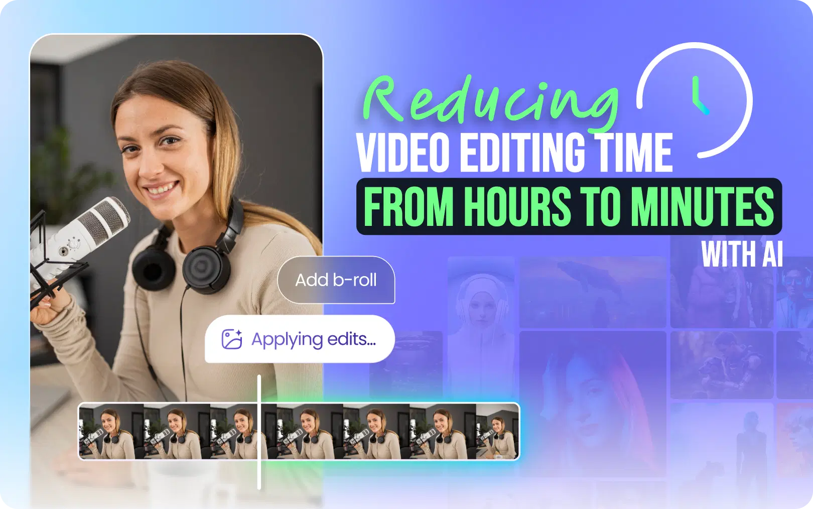 Case study — reducing video editing time from hours to minutes with AI