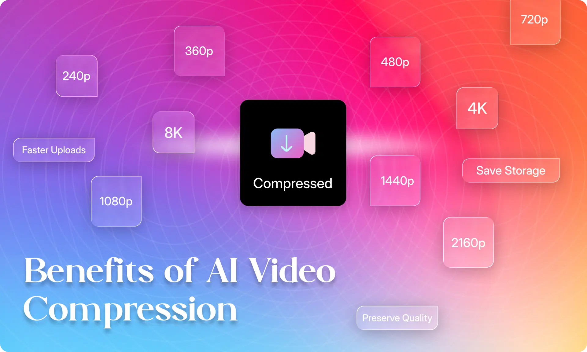 How to compress a video without losing quality using AI — smart compression guide