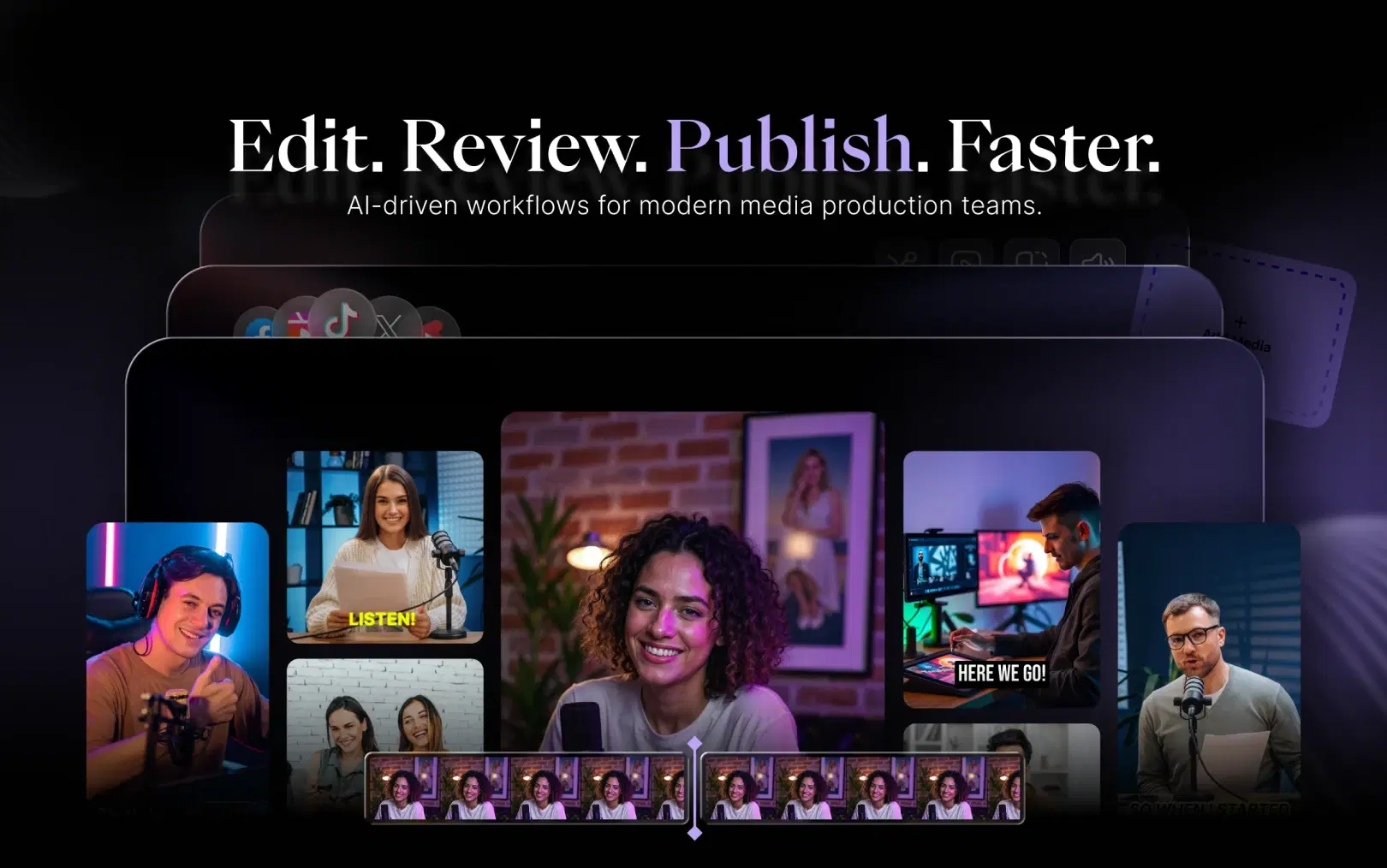 How Media Production Teams Can Edit, Review, and Publish Videos Faster with AI