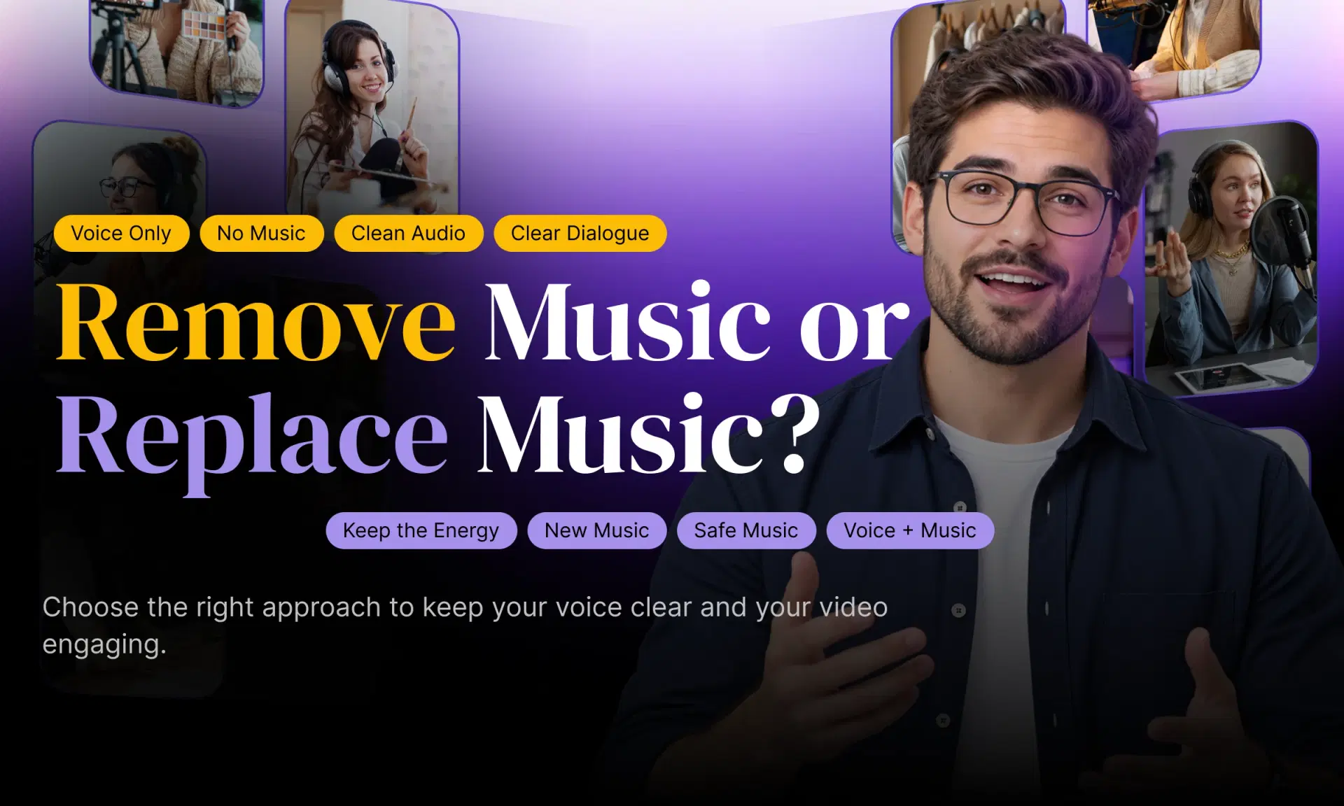 Remove Music or Replace Music: Which Should You Choose?