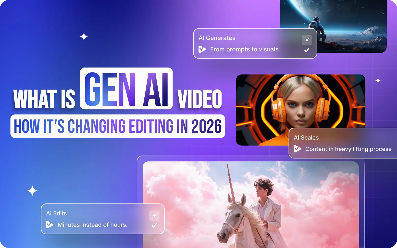 What is generative AI video — AI editing, clipping, and repurposing in 2026