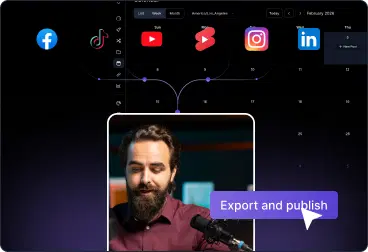 Export and Launch interface