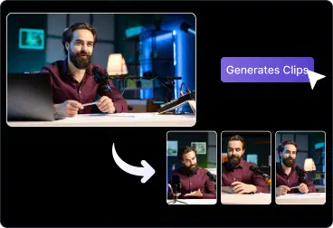 Apply AI color grading from cinematic looks and presets