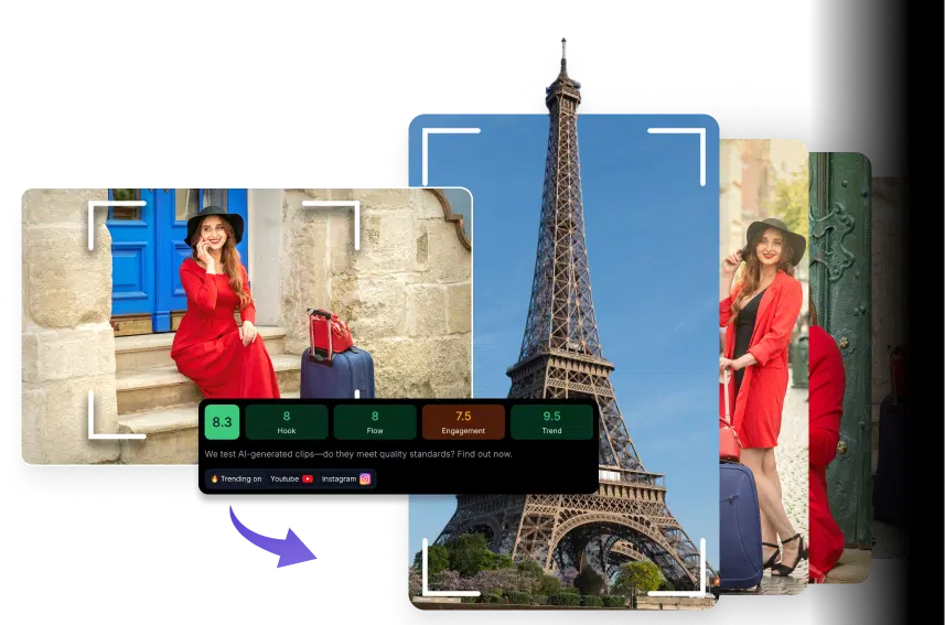 Finds moments that stop the scroll