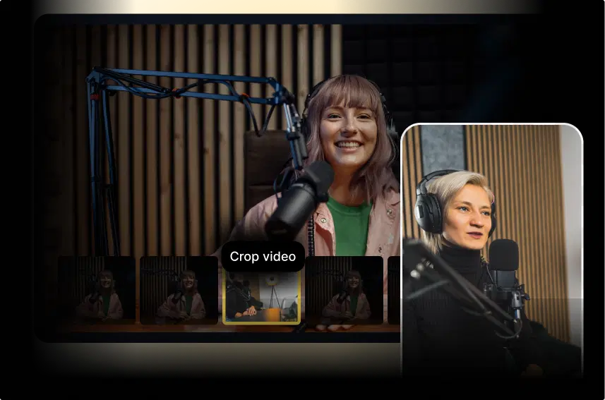 Convert long videos into short video clips