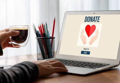 fundraising & donor campaigns interface