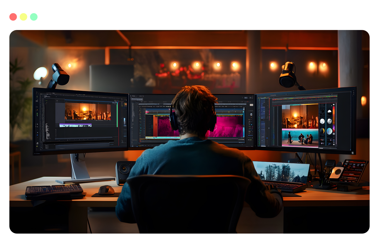 Works with multiple file types — multi-track audio and video
