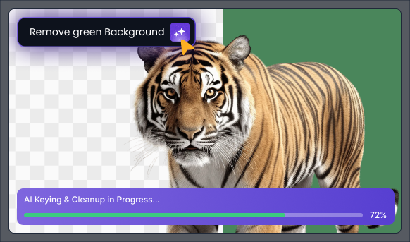 Green Screen & Colour Keying feature