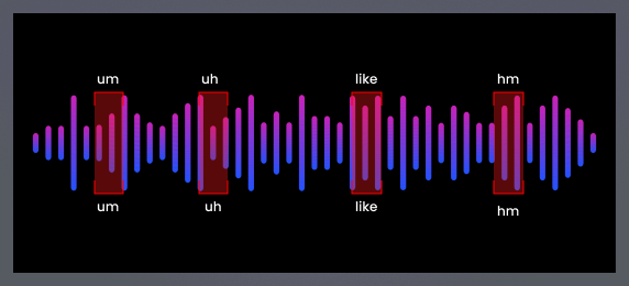 Remove filler words automatically