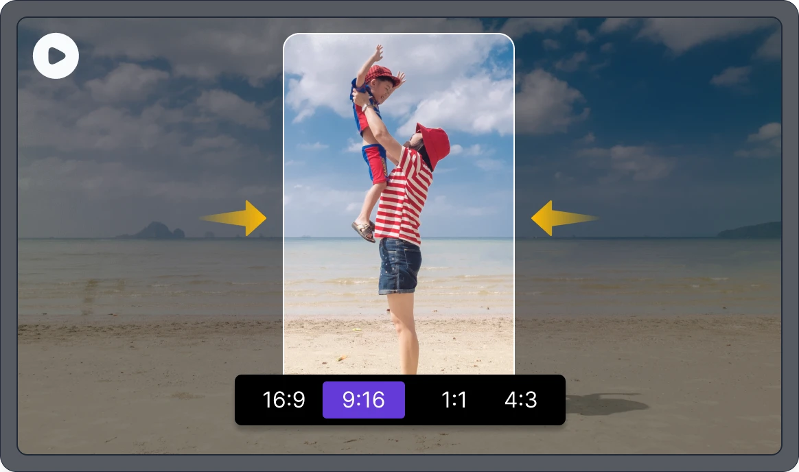 Platform aspect ratio presets