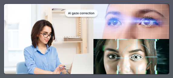 Fix drifting gaze automatically
