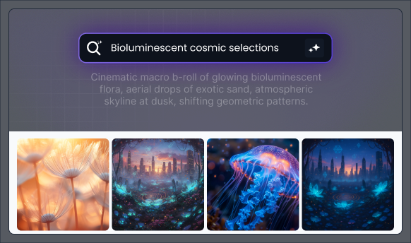 AI-generated B-roll feature