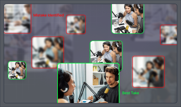 Auto-Pick Best Take feature