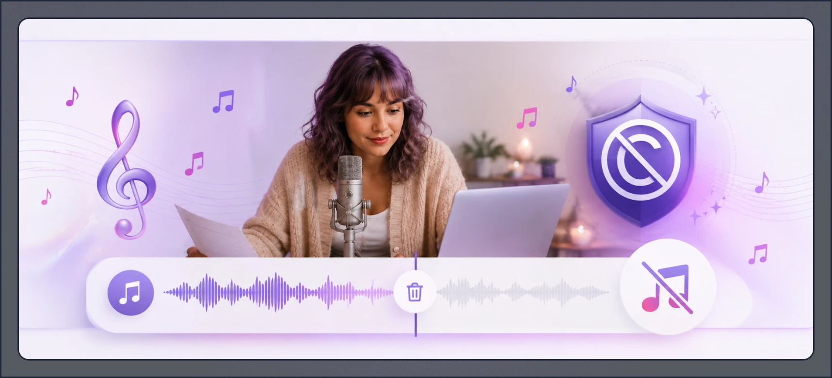 Copyright-Safe Music Removal