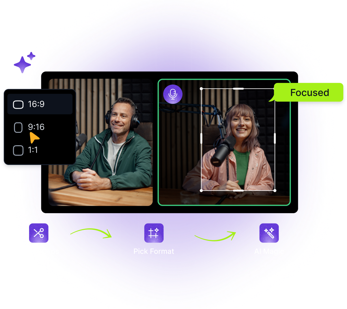 Smart Reframe Video Platform