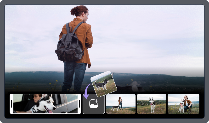 Drag-and-Trim Timeline