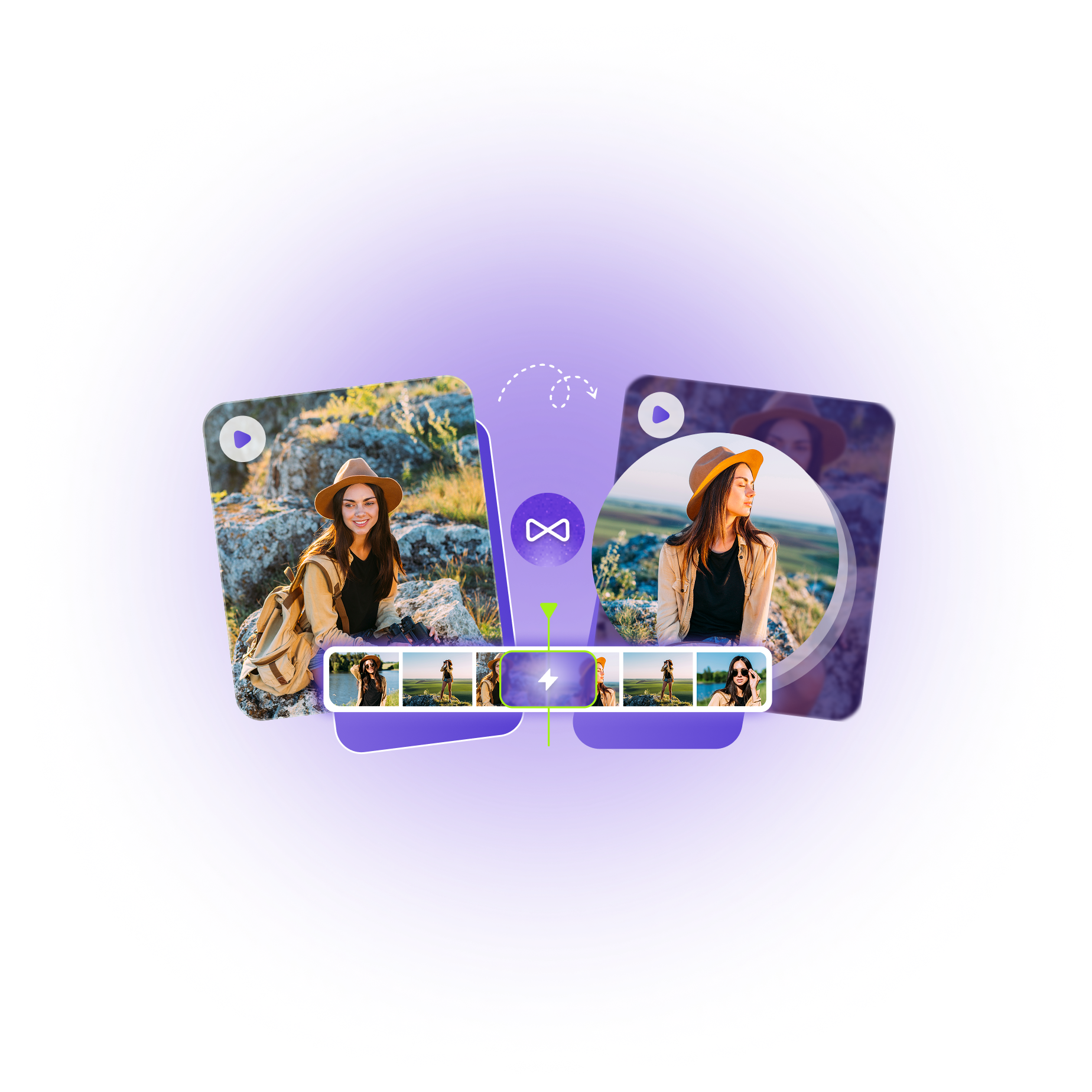 Add Transitions to Video Online - VFX AI