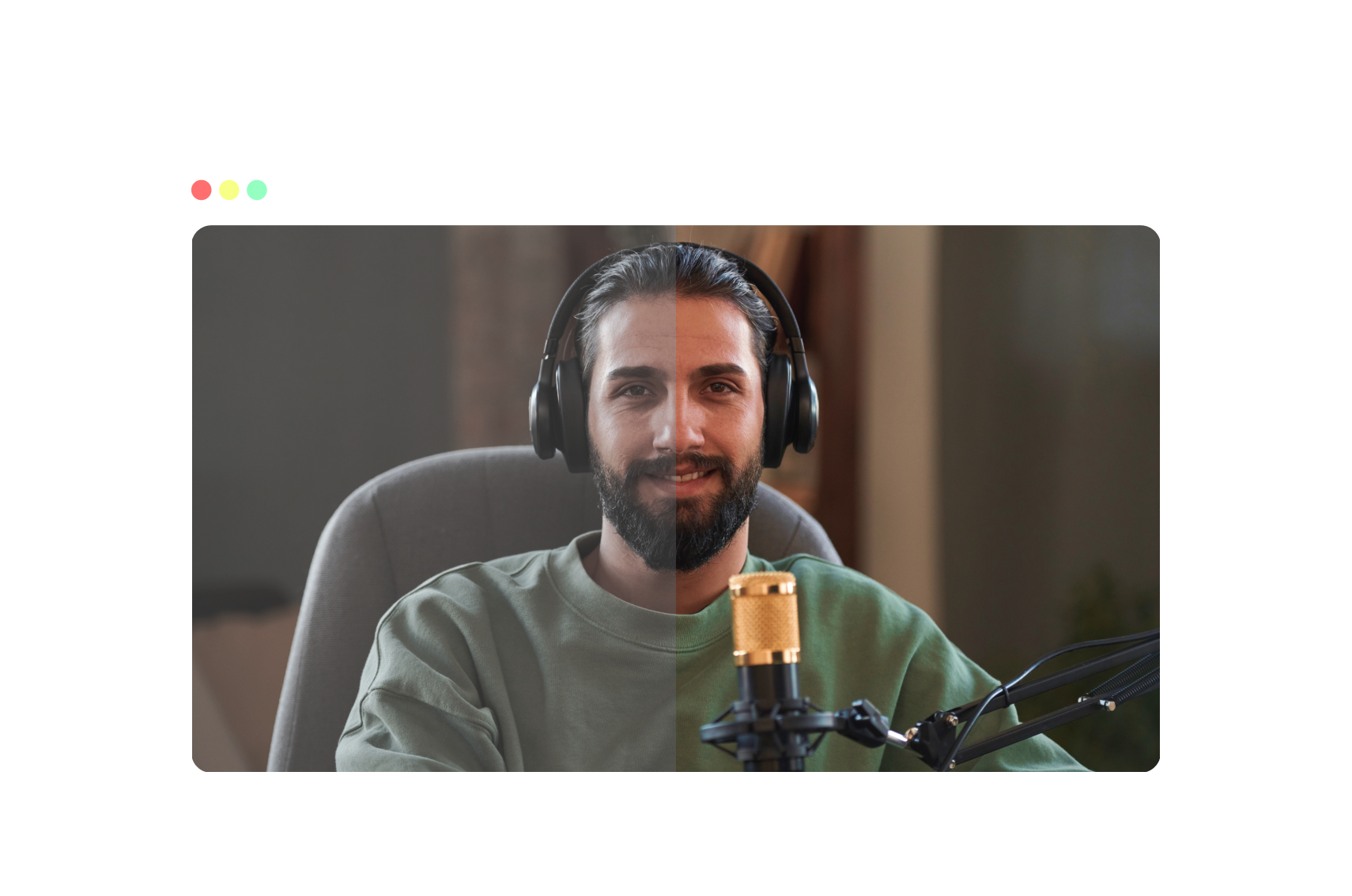 Fix flat or inconsistent footage with AI exposure and tone balancing