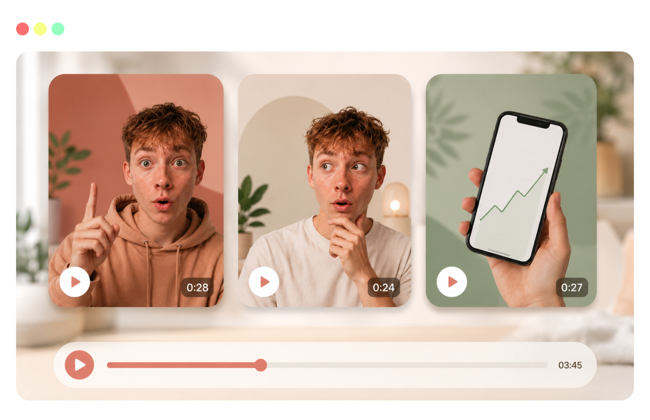 Hook scrollers in the first seconds on Pinterest
