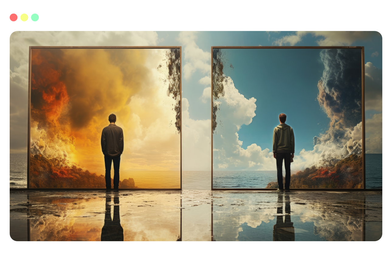 Side-by-side comparison showing preserved quality when resizing