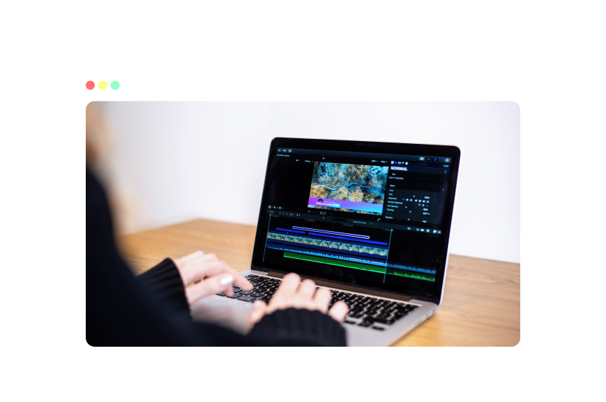Edit for vertical, fast-paced TikTok viewing